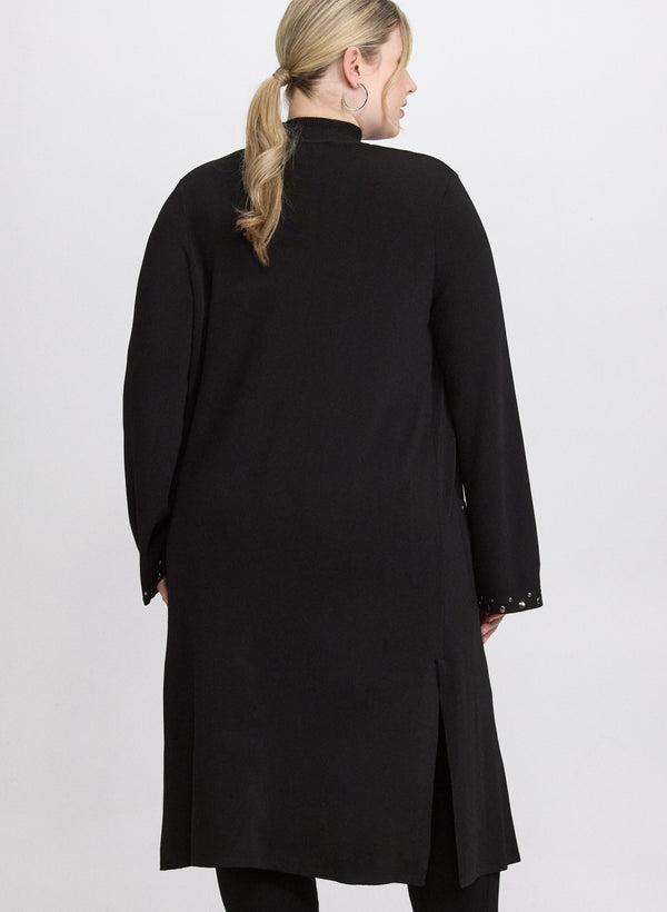 Laura Joseph Ribkoff - Embellished Open-Front Cardigan