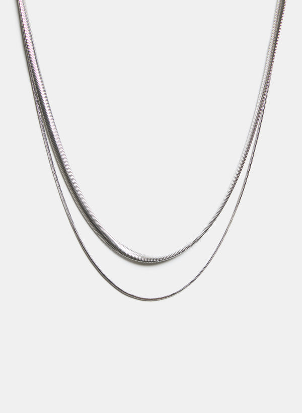laura 2-Strand Chain Necklace