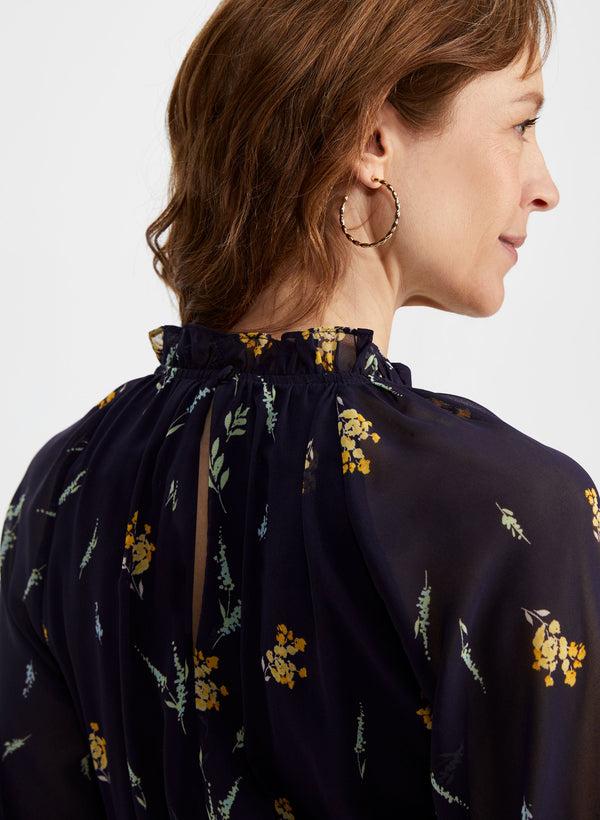 Laura 3/4 Sleeve Floral Dress