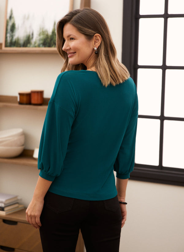 Laura 3/4 Sleeve Knit Top