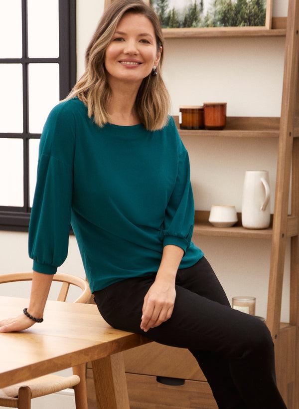 Laura 3/4 Sleeve Knit Top