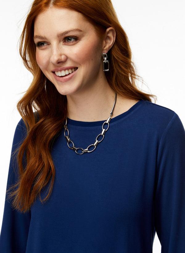 Laura 3/4 Sleeve Tunic Tee