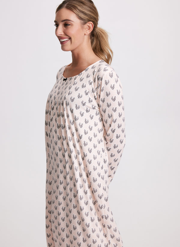 Laura Abstract Heart Nightgown