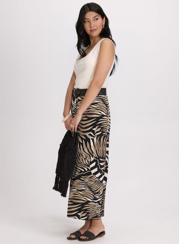 Laura Abstract Maxi Skirt