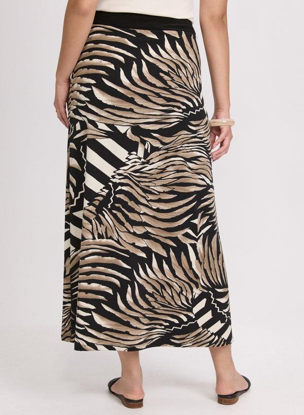 Laura Abstract Maxi Skirt