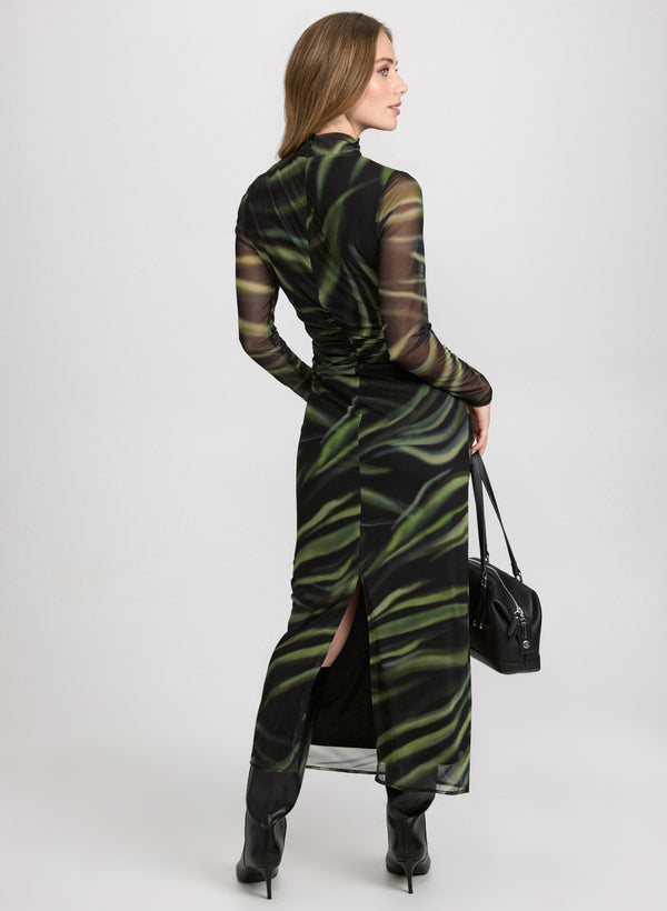 Laura Abstract Mesh Dress