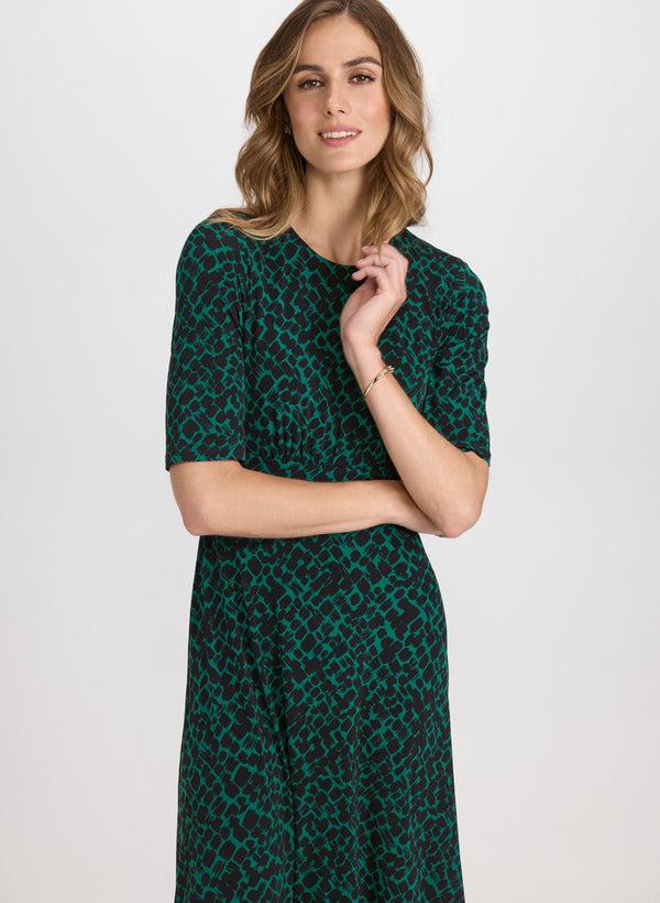 Laura Abstract Midi Dress