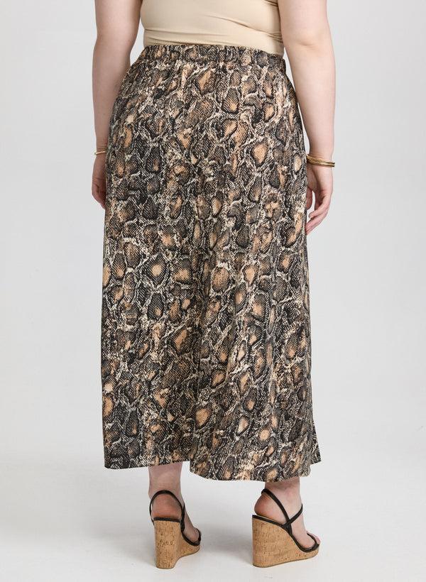 Laura Animal Print Maxi Skirt