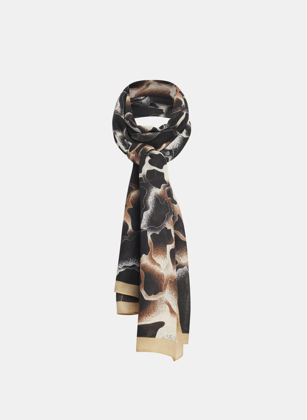 laura Animal Print Scarf