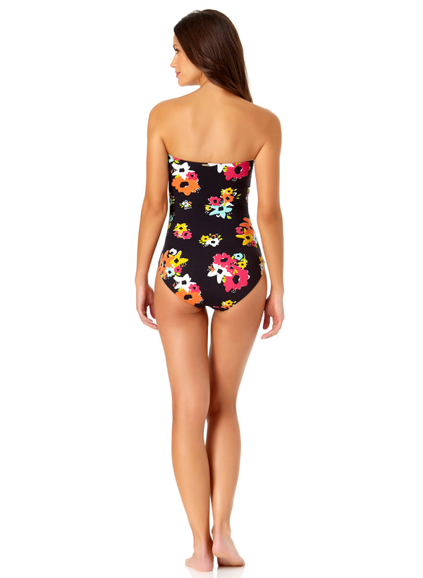 Laura Anne Cole - Floral One-Piece Swimsuit