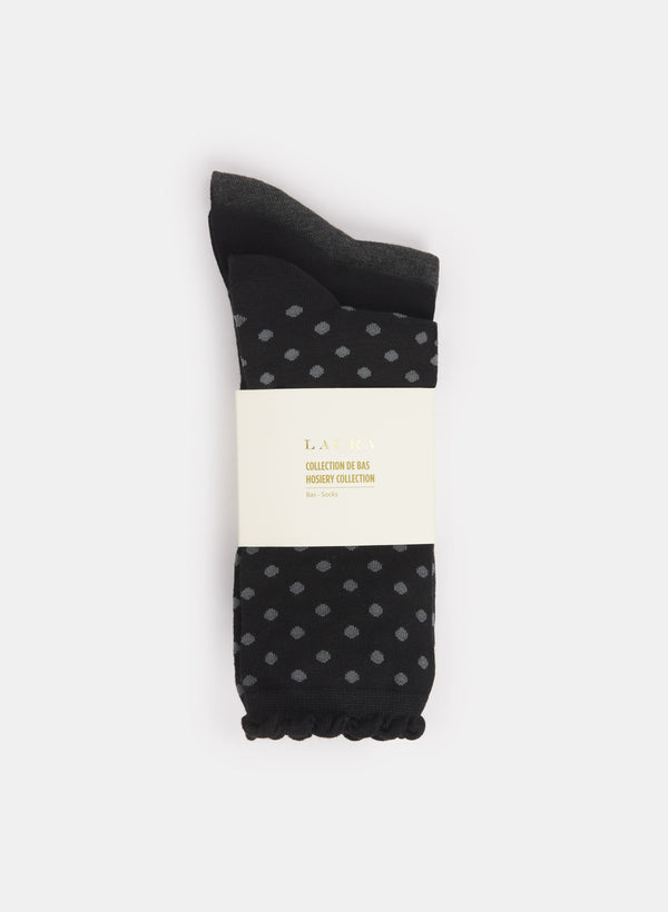 laura Assorted Three-Pack Socks