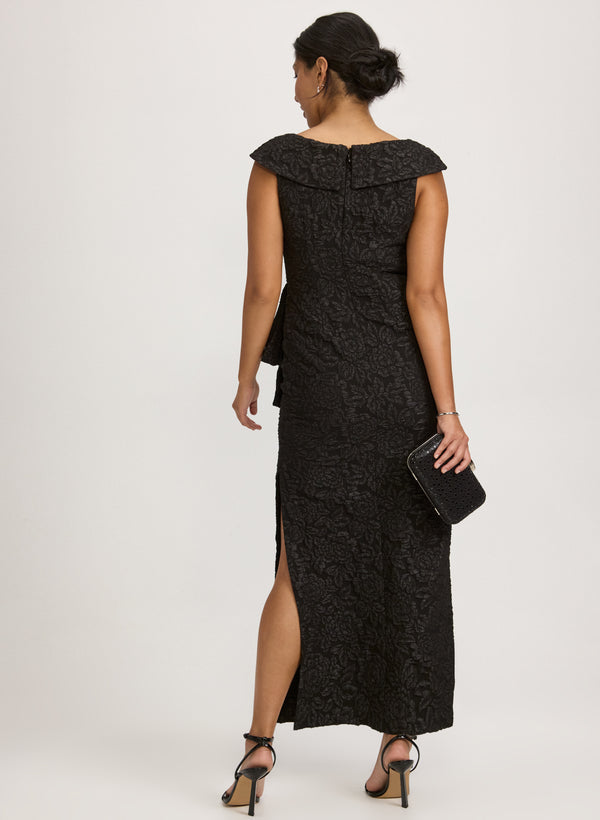 Laura Asymmetric Neck Dress