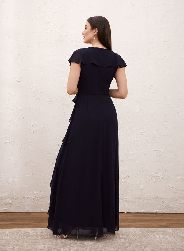 Laura Asymmetric Tiered Dress