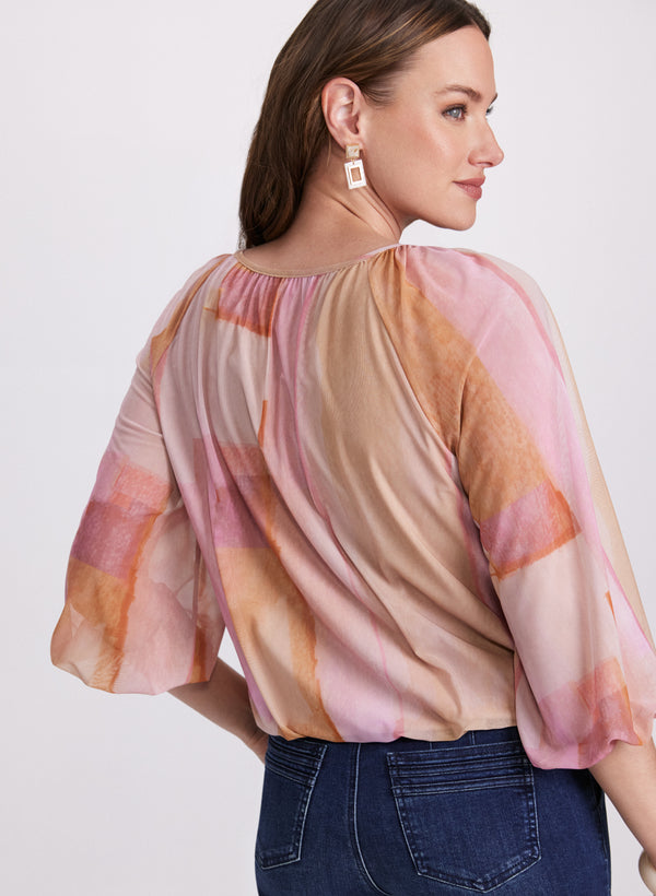 Laura Balloon Sleeve Top