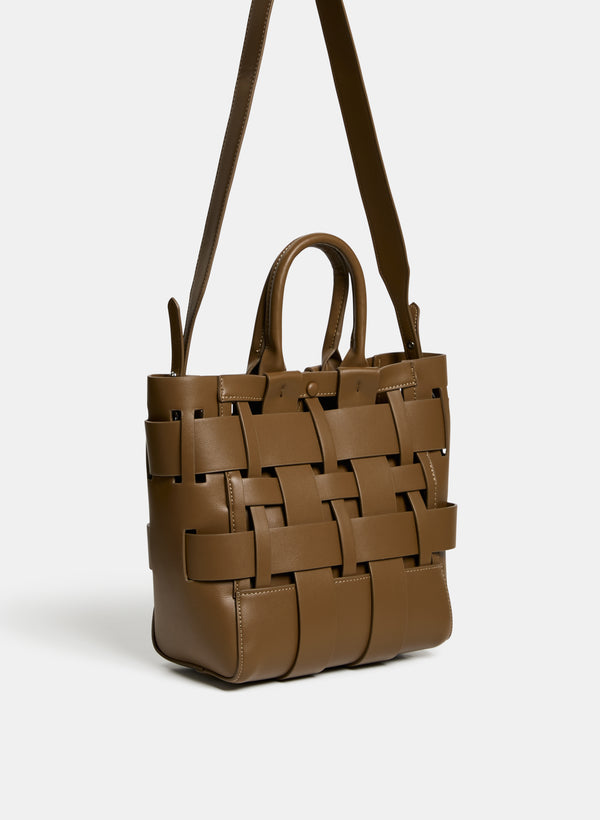 Laura Basket Weave Bag