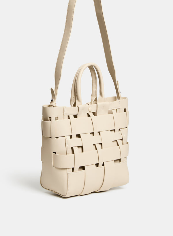 Laura Basket Weave Bag