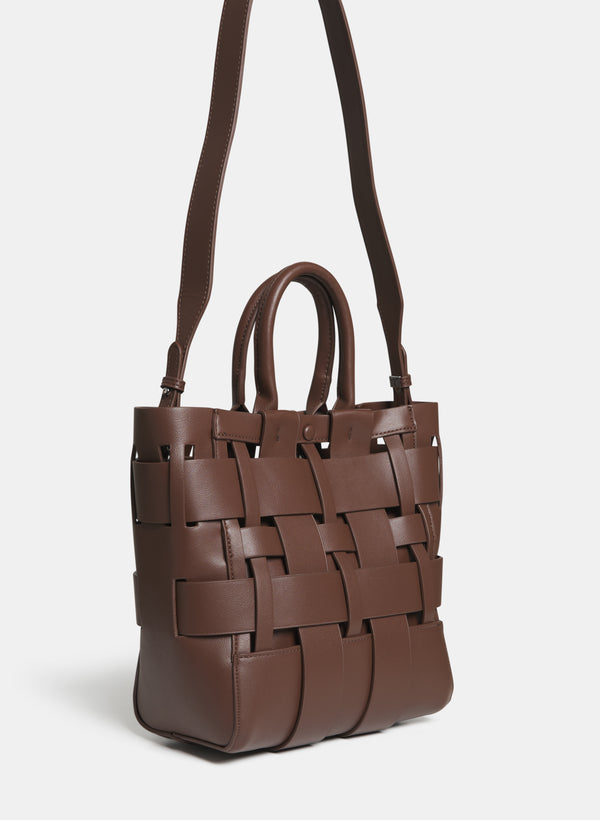 Laura Basket Weave Bag