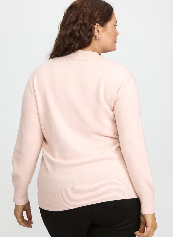 Laura Beaded Crystal Embellished Sweater