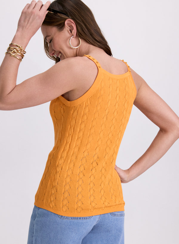 Laura Beaded Sleeveless Sweater