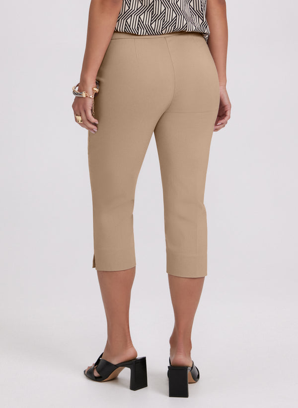 Laura Bengaline Pull-On Capris