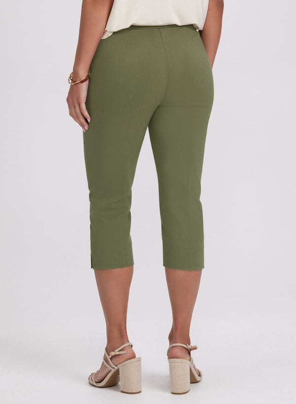 Laura Bengaline Pull-On Capris
