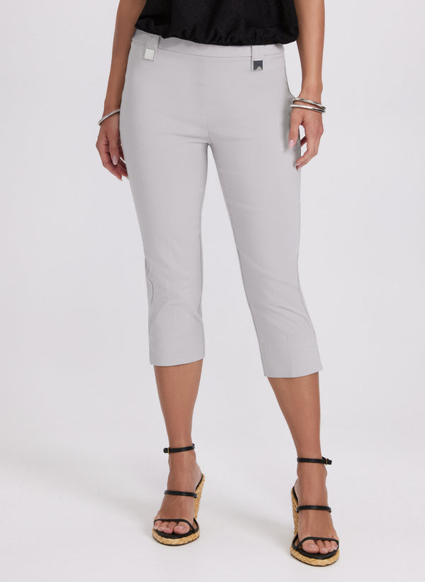 Laura Bengaline Pull-On Capris