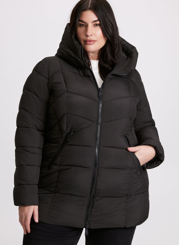 Laura Bernardo - Recycled Material Puffer Coat