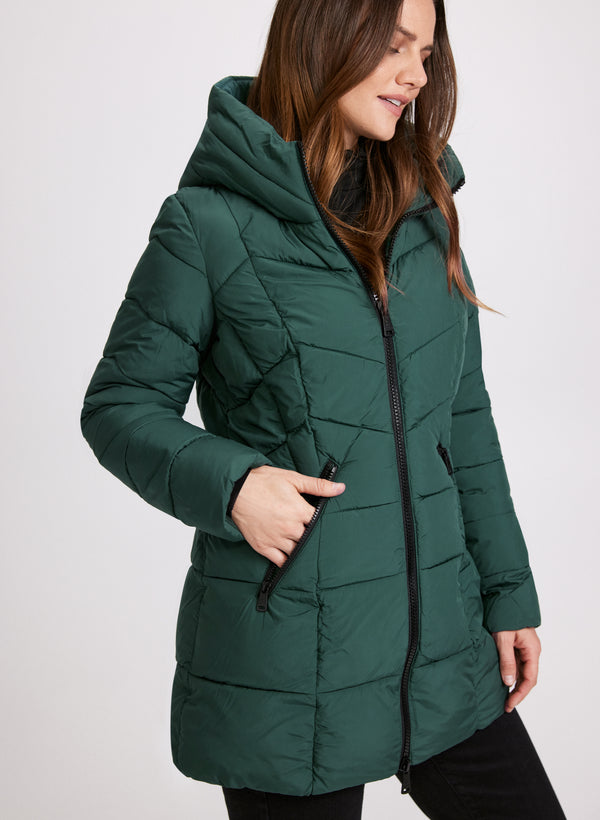 Laura Bernardo - Recycled Material Puffer Coat