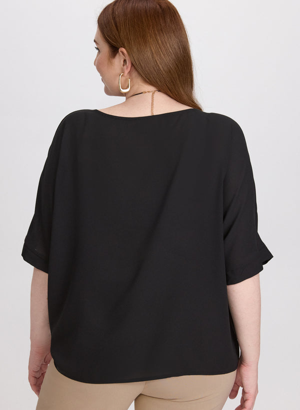 Laura Boat Neck Blouse