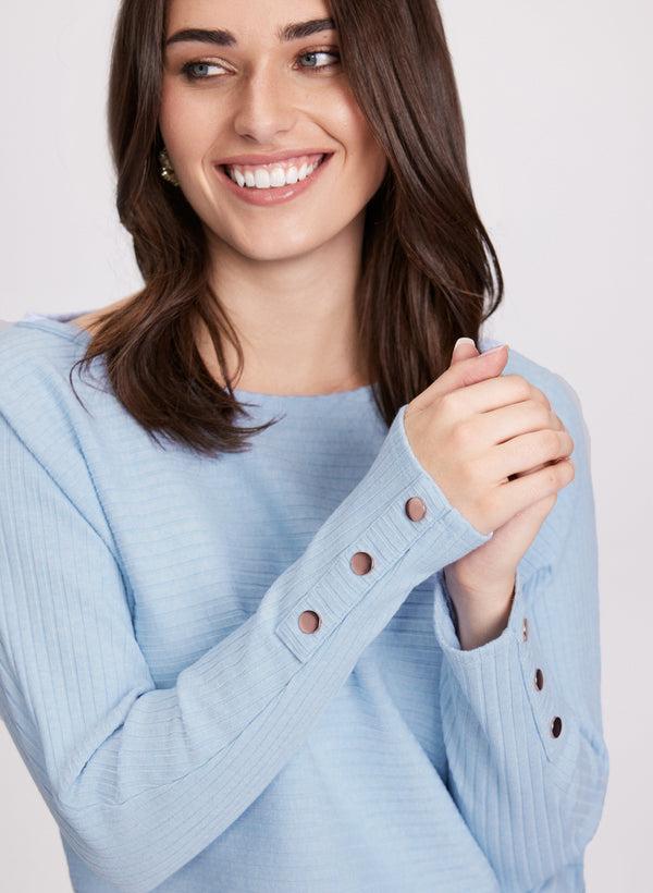 Laura Boat Neck Knit Top