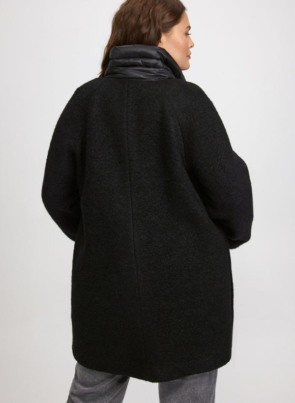 Laura Boiled Wool Coat