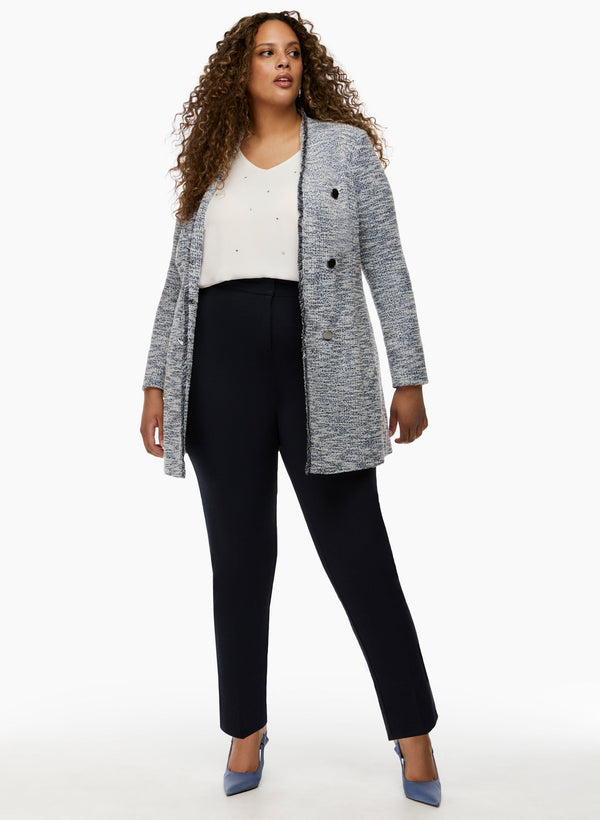 Laura Bouclé Redingote Jacket