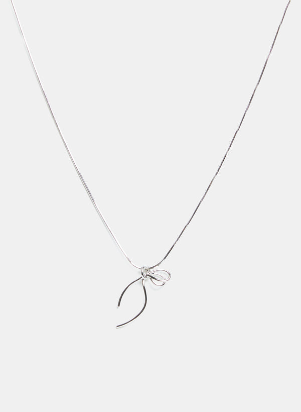laura Bow Pendant Necklace
