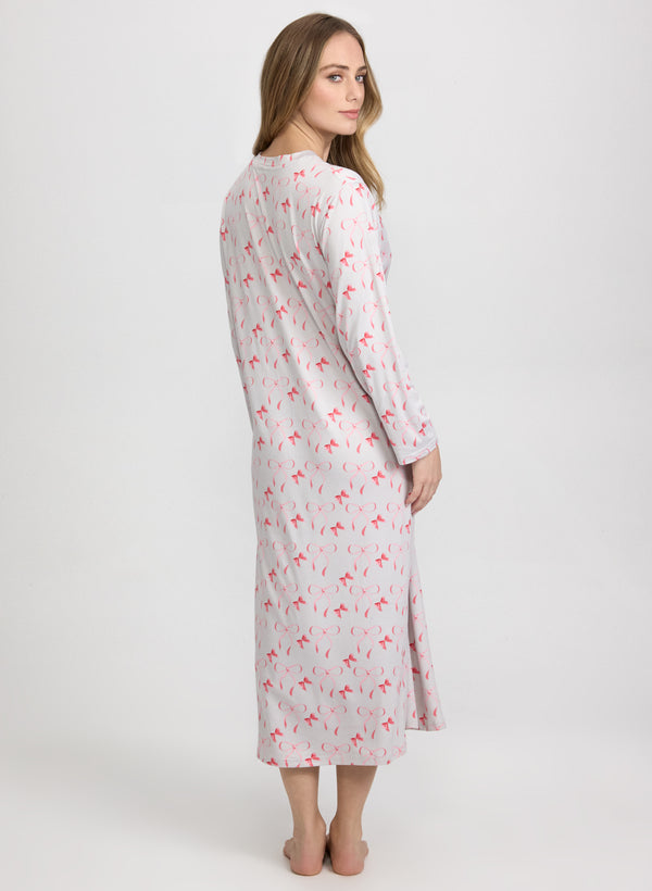 Laura Bow Print Night Gown