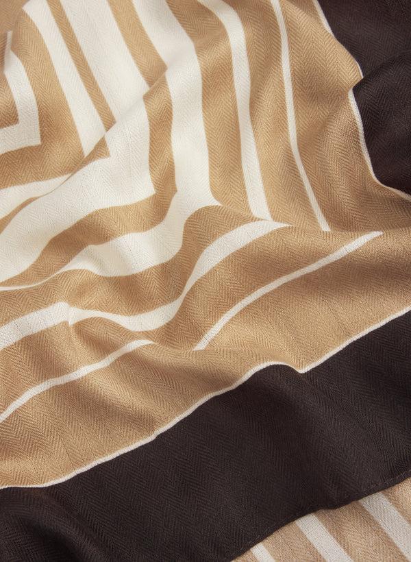 Laura Box Pattern Scarf