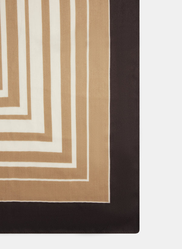 Laura Box Pattern Scarf