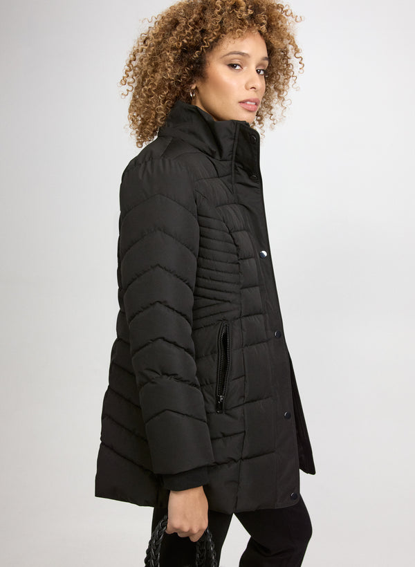 Laura Box Quilt Coat
