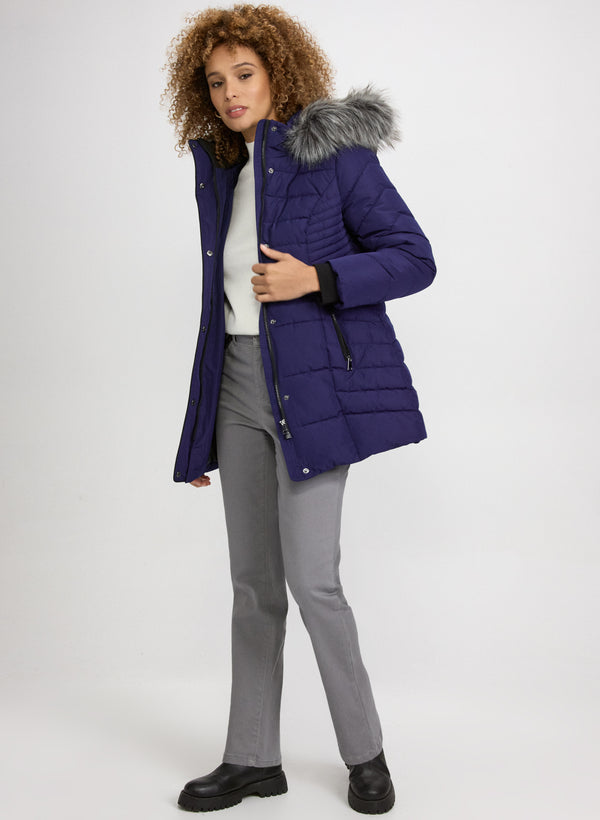 Laura Box Quilt Coat