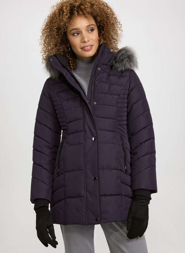 laura Box Quilt Coat