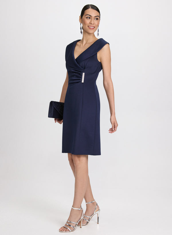 Laura Brooch Detail Dress