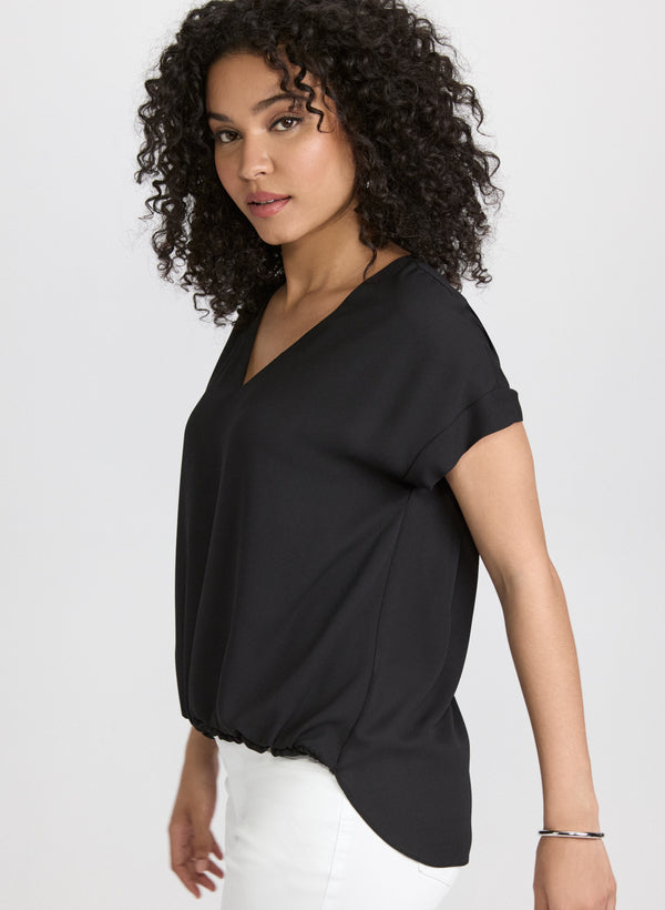 Laura Bubble Hem Blouse