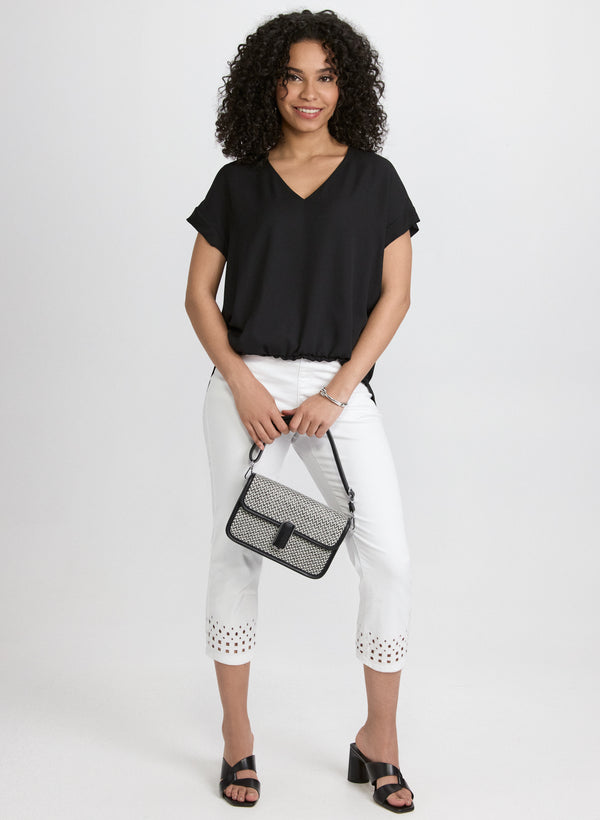 Laura Bubble Hem Blouse