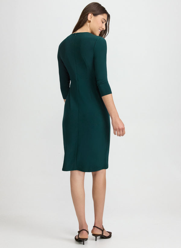 Laura Buckled Tab Detail Dress
