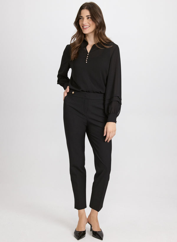 Laura Button Detail Blouse