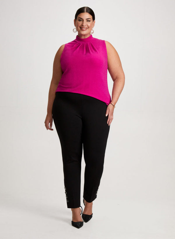 laura Button Detail Pants & Sleeveless Top