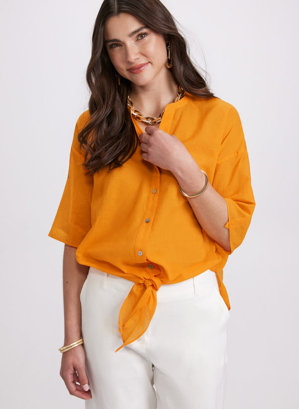 Laura Button-Down Blouse