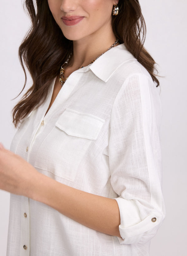 Laura Button-Down Blouse