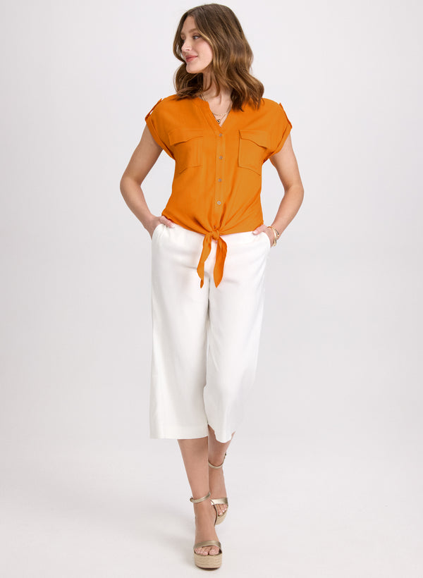 Laura Button-Down Blouse