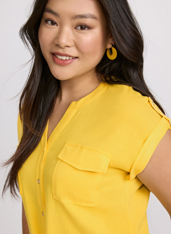 Laura Button-Down Blouse