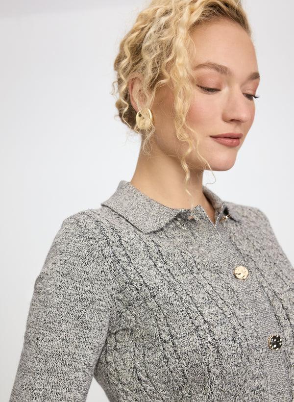 Laura Cable Knit Cardigan